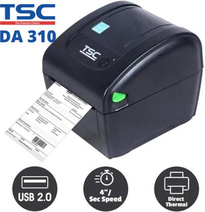 TSC DA310 300DPI DIRECT THERMAL BARCODE PRINTER Label Stamping Machine