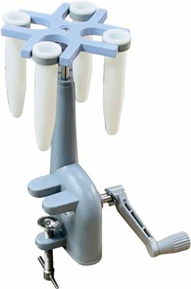 Durga ® Centrifuge Machine | Hand Operated 4x15ml | Swing Rotor | Manual Centrifuge General Purpose