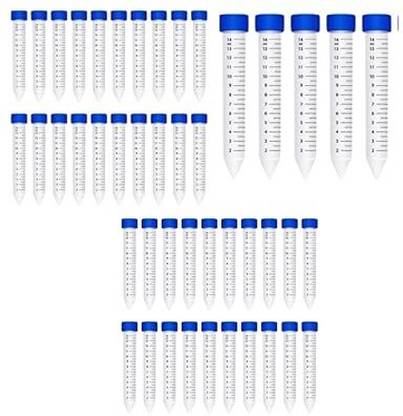 Dr. Manya 15mL Conical Centrifuge Tubes Non Sterile 25Pcs for Sample Analysis Microcentrifuges