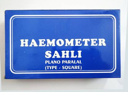 Heamoglobin Haemo Hb Meter Type Square Laboratory Watch Glass