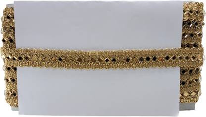 KURLZ K-253319-Hwork 1 Inch Golden Zari Lace For Laddo Gopal Poshak, Singhasan, Chunri| Size: 9 Yards Lace Reel