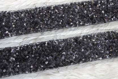 CMHOWLITE FANCY SEQUENCE TRIM Roll OF 9 Meter 2 inch (5.08 cm) Lace Reel