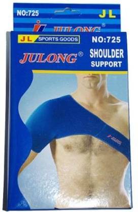 Ace Traders Single Shoulder Brace Support Strap Wrap Belt JULONG Elastic Shoulder Support Men Lacrosse Shoulder Pad