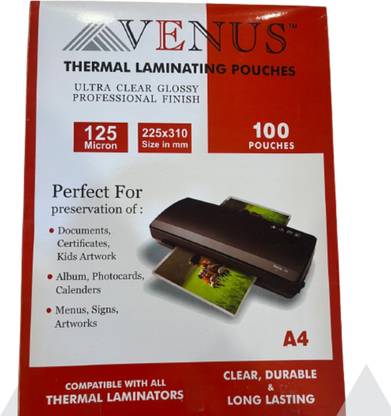 Venus A4 Laminating Sheet