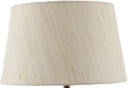 foziq Fancy 10" Beige Fabric Drum Shape Table Lamps Lamp Shade
