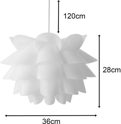 BNF Lotus Flower Lamp Shade Puzzle Lampshade Modern For Home Restaurant Décor Chandelier Lamp Shade