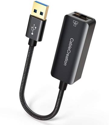 CableCreation 6582 Wired Ethernet Lan Adapter compatible with Windows