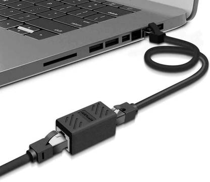 Lapster LS-RJ45couplerCat7/Cat6/Cat5e Ethernet Network lan connector Wired Ethernet Lan Adapter compatible with Windows