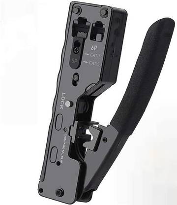 RuhZa Cat6a Cat7 Modular Crimper for Shielded Network Plugs Wireless Ethernet Lan Adapter compatible with Windows