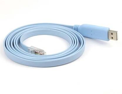 Sancy FTDI USB to RJ45 Console Adapter Cable, 1.8m Wired Ethernet Lan Adapter compatible with Linux, Windows, Mac