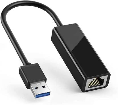 HDF USB 2.0 to RJ45 Fast Ethernet 10/100 Network Wired USB Lan Adapter compatible with Windows, Linux, Mac