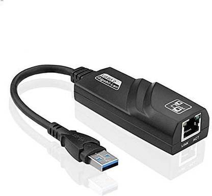 VYAR Type C to RJ45 Ethernet Wired Ethernet Lan Adapter compatible with Windows, Mac