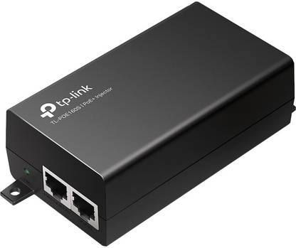 TP-Link TL-POE160S, Gigabit PoE+ Injector, Plug & Play Wired Ethernet Lan Adapter compatible with Windows