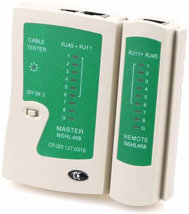 FENTICO RJ45-RJ11 Multi-Functional Network Ethernet LAN Cable Tester Test Tool Equipment Lan Adapter