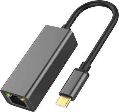 spincart USB Type C to Lan RJ45 Gigabit Ethernet Network Wired USB Lan Adapter compatible with Windows, Ubuntu, Mac