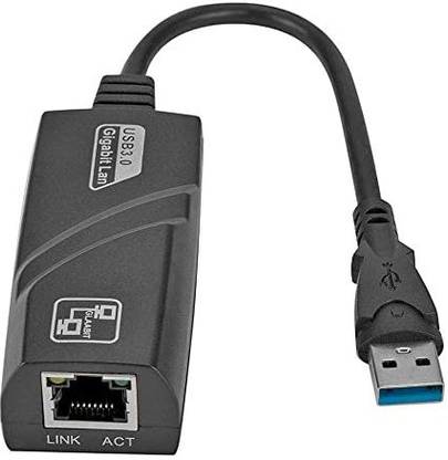 Figtop USB 3.0 to Ethernet Adapter Wired Ethernet Lan Adapter compatible with Windows