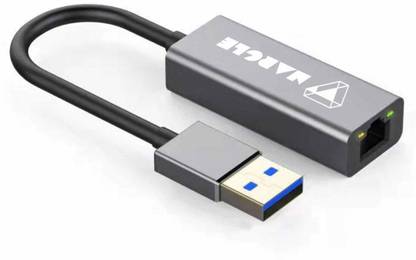 NARGLE USB 3.0 TO LAN ADAPTER Wired USB Lan Adapter compatible with Linux, Mac, Ubuntu, Windows