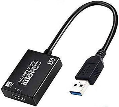 REPTRON 4K VCC 2K HDMI USB 3.0 1080P Portable Video Converter Game Streaming Live Lan Adapter