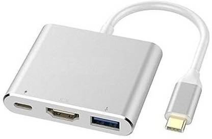 REPTRON out Cable USB 3.1 Type C Adapter USB-C Digital AV Multiport Cable Type C to HDMI Lan Adapter