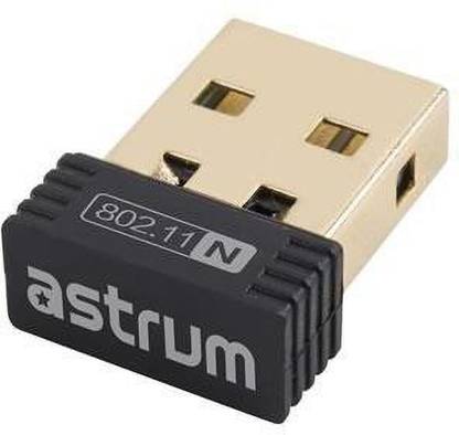 ASTRUM 150Mbps Nano Wi-fi Network Adapter - NA150 Wireless USB Lan Adapter compatible with Windows, Mac, Linux