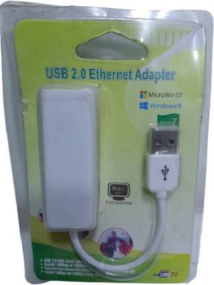 TechnetSolution USB 2.0 Ethernet Adapter Wired Ethernet Lan Adapter compatible with Windows, Linux, Mac