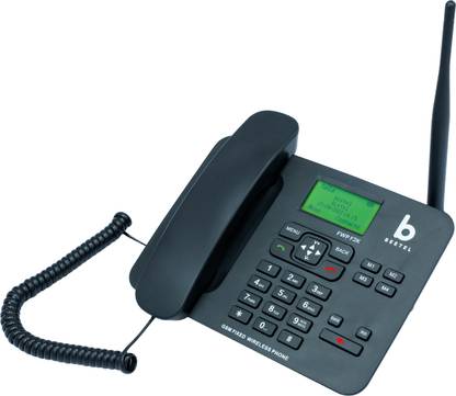 Beetel F2K Corded Landline Phone with Answering Machine