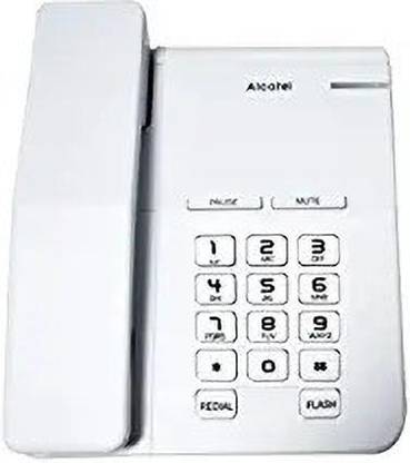 Alcatel T-22 White Corded Landline Phone