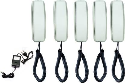 Sonics SS-IN-100 (1+4) Corded Landline Phone