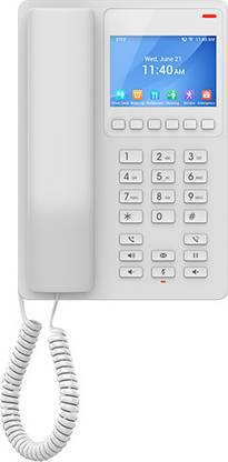 Grandstream GHP630(W) Corded Landline Phone with Answering Machine