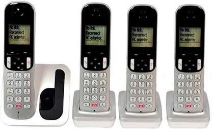 Panasonic WIRELESS INTERCOM 4 EXTENSIONS WITH CALLER ID & SPEAKERS Cordless Landline Phone