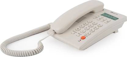 Beetel Newly Launched G30,TEC Certified,Caller ID LCD Display RingerLED,DTMF Compatible Corded Landline Phone