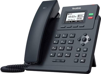 Yealink SIP T30P Corded Landline Phone with Answering Machine