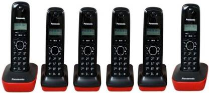 Panasonic WIRELESS INTERCOM 6 EXTENSIONS WITH CALLER ID Cordless Landline Phone