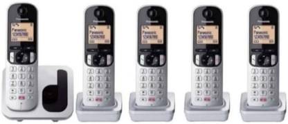 Panasonic WIRELESS INTERCOM 5 EXTENSIONS WITH CALLER ID & SPEAKERS Cordless Landline Phone
