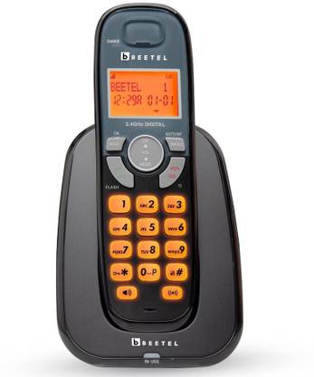 Beetel X70 2.4GHz 2 Way Speakerphone Cordless Landline Phone with Answering Machine