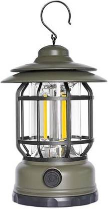 CAMPSOR LED Camping Retro Light Lanterns TK-4923 Multicolor Plastic Hanging Lantern