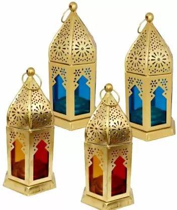 Palmary Gold Iron Hanging Lantern