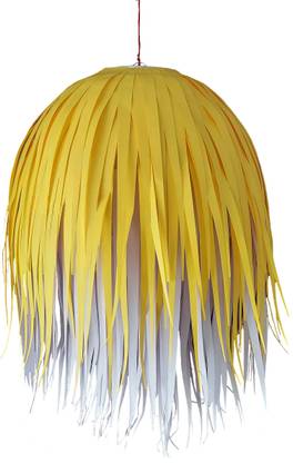 Designers Collection Designers Collection Paper Lanterns Yellow Paper Hanging Lantern