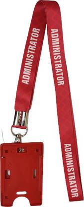 Dey 's stationery store Administrator Printed Silk Lanyard