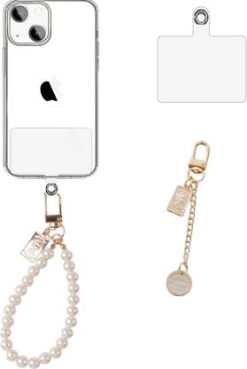 Kickzu Universal mobile phone chain, pearl charms for mobile phone pendant Phone Charm