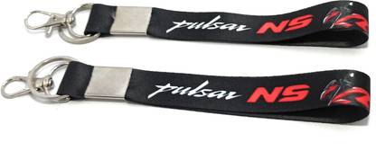 Key Era Pulsar NS Fabric 2 Pc Keychain Mini Lanyard
