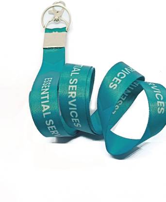 IVYPRINTS 20mm Satin Essential Service Lanyard for Badge Holders & Keys Lanyard
