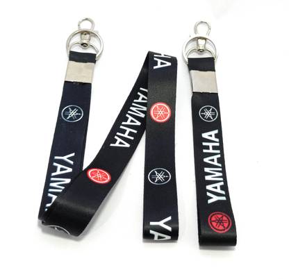Key Era Yamaha Id Card Holder Fabric Combo Of 2 Keychain And Lanyard