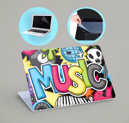 SDM 3IN1 LAPTOPSKIN,KEY PROTECTOR&SCREENGUARD 15.6INCH1066 Combo Set