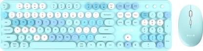 Aula AC306 Wireless Keyboard with Retro Keys and 1600 DPI Mouse Combo Set