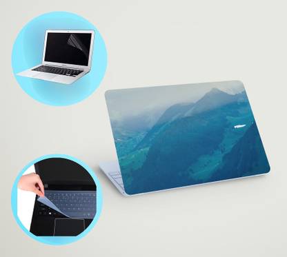 CREATER Ultimate Laptop Protection Set: Skin, Screen Guard & Keyboard Cover Combo389 Combo Set