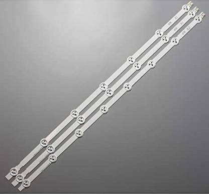 V A Antiques 3 Pcs LED TV Backlight Array Strips 8-LEDs for 32 inch Combo Set
