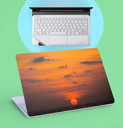 SDM 2IN1 SET OF BACK LAPTOP LAMINATION, PALMREST SKIN 14-16INCH-987 Combo Set