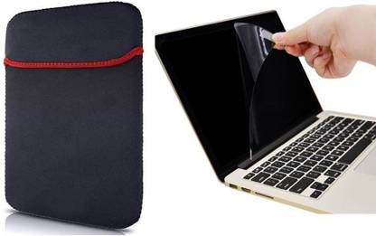 ANJO 2 in 1 Combo 14 Inch Laptop Screen Protector & Laptop Sleeve Combo Set