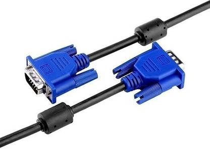 Your Desires VGA Cable for Laptop, PC (Black, For Computer, 1.5 m) Combo Set